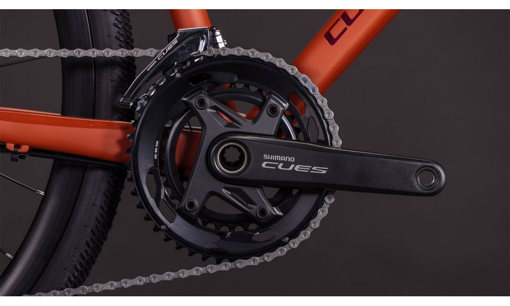 Dviratis Cube Nulane Race amber'n'black 2026 - 3