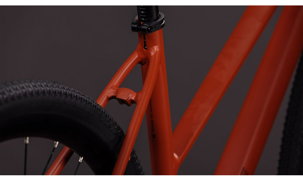 Dviratis Cube Nulane Race Trapeze amber'n'black 2026 - 5