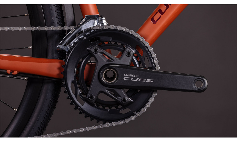 Dviratis Cube Nulane Race FE amber'n'black 2026 - 4