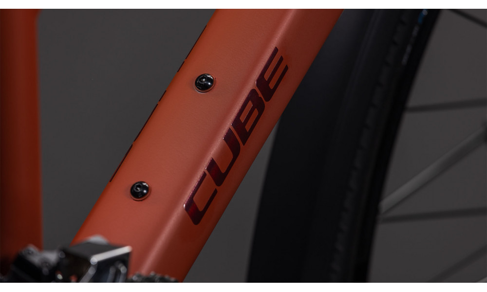 Dviratis Cube Nulane Race FE Trapeze amber'n'black 2026 - 4