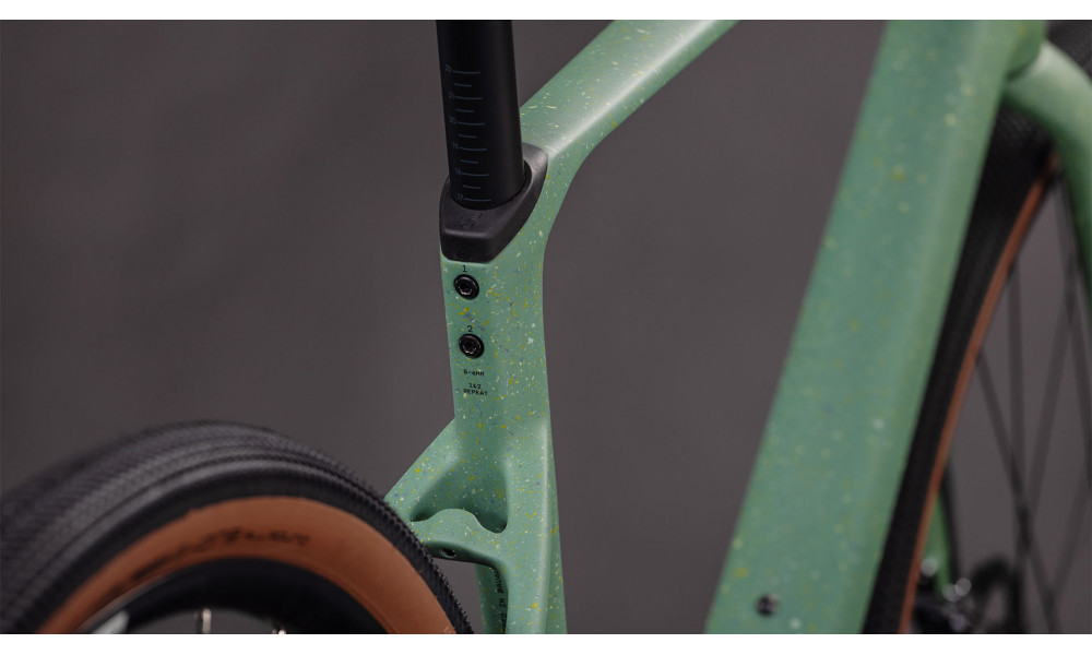 Dviratis Cube Nulane C:62 SLT greensmoothie'n'green 2026 - 6