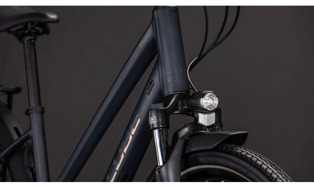 Dviratis Cube Touring ONE Trapeze night'n'chrome 2026 - 2