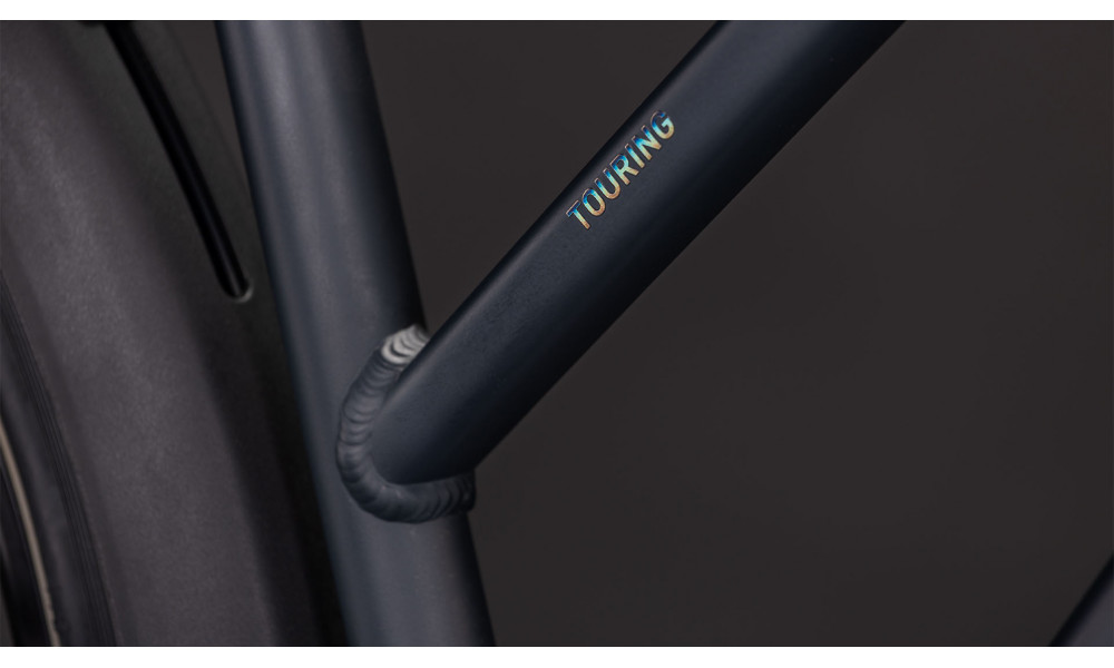 Dviratis Cube Touring ONE Trapeze night'n'chrome 2026 - 3