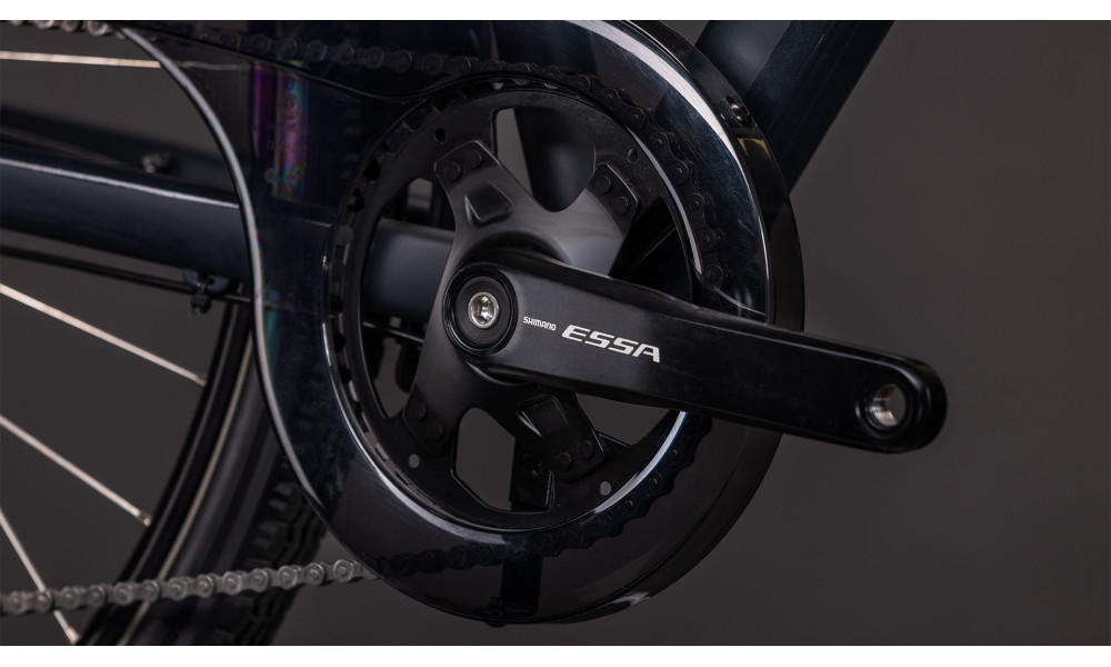 Dviratis Cube Touring ONE Trapeze night'n'chrome 2026 - 4