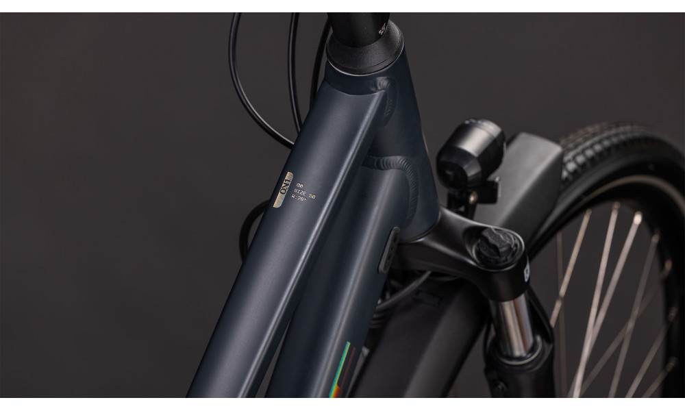 Dviratis Cube Touring ONE Trapeze night'n'chrome 2026 - 6