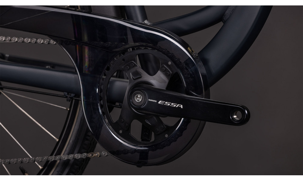 Dviratis Cube Touring ONE Easy Entry night'n'chrome 2026 - 3