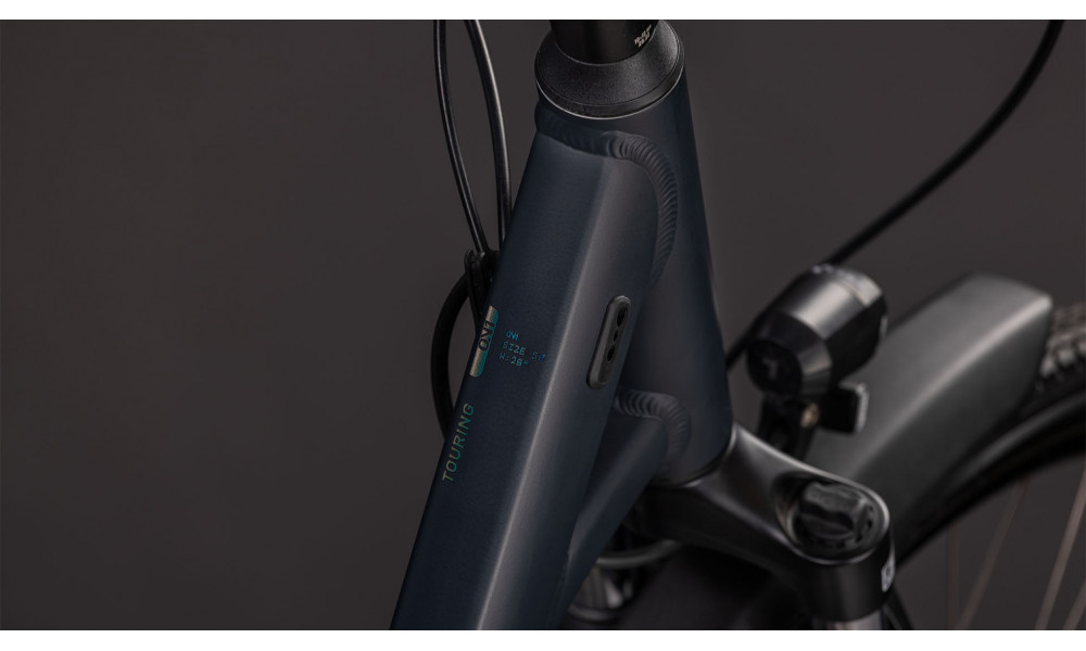 Dviratis Cube Touring ONE Easy Entry night'n'chrome 2026 - 6