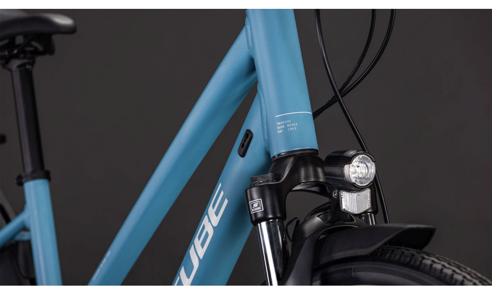 Dviratis Cube Touring ONE Trapeze bluebird'n'grey 2026 - 2