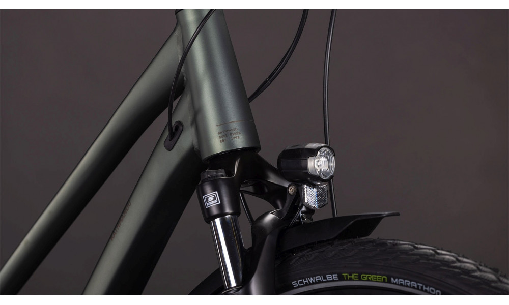 Dviratis Cube Kathmandu ONE Trapeze sagebrushgreen'n'green 2026 - 2