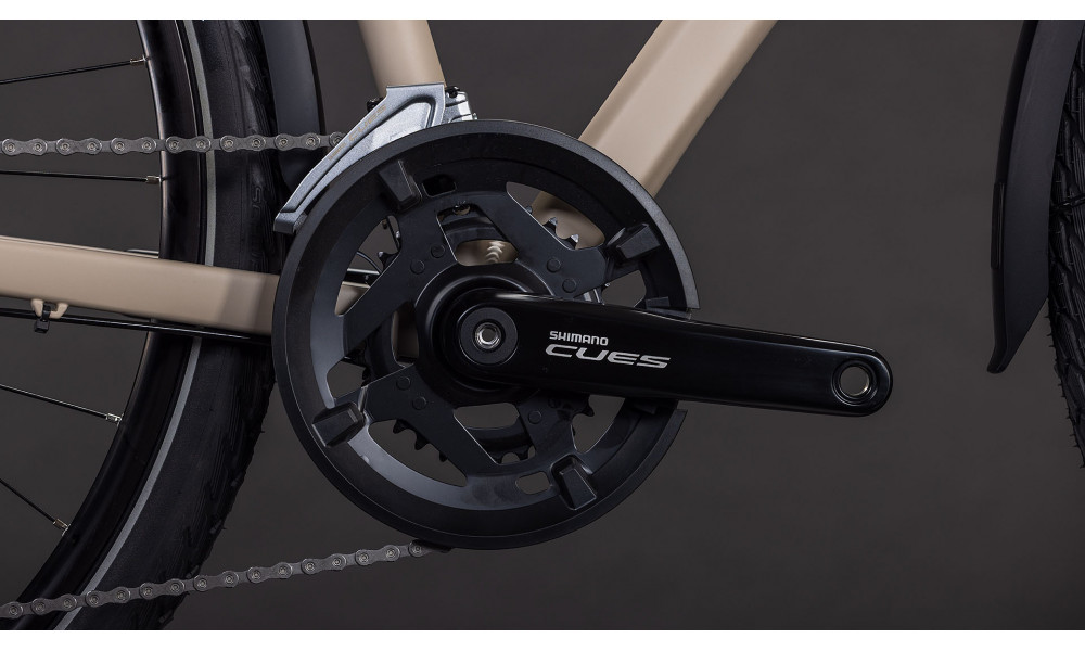 Dviratis Cube Kathmandu ONE Trapeze oatgrey'n'grey 2026 - 2