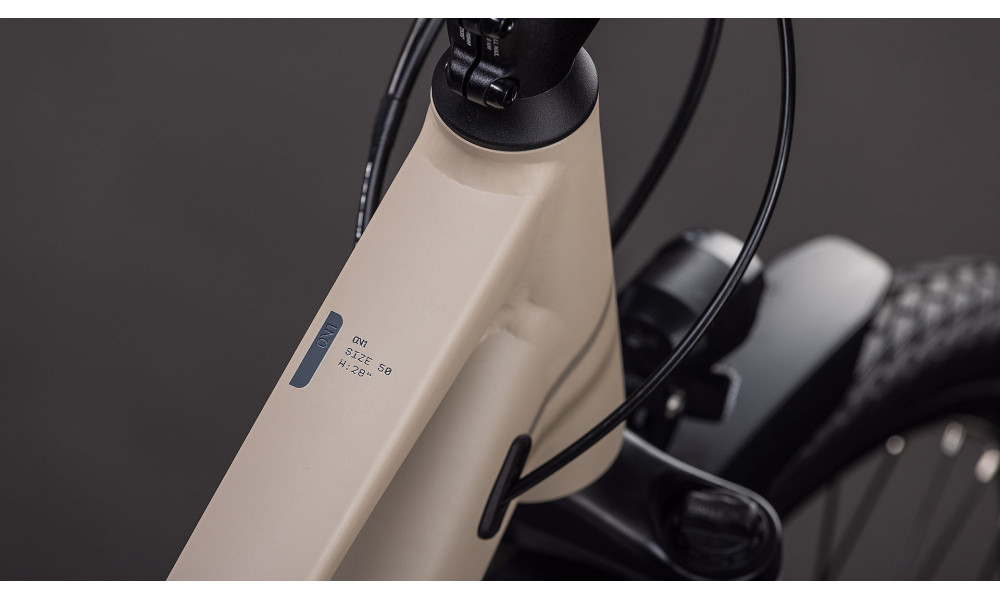 Dviratis Cube Kathmandu ONE Trapeze oatgrey'n'grey 2026 - 4