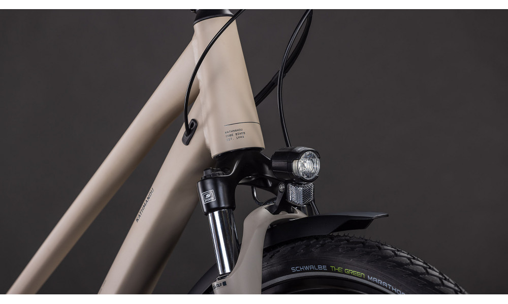 Dviratis Cube Kathmandu ONE Trapeze oatgrey'n'grey 2026 - 5