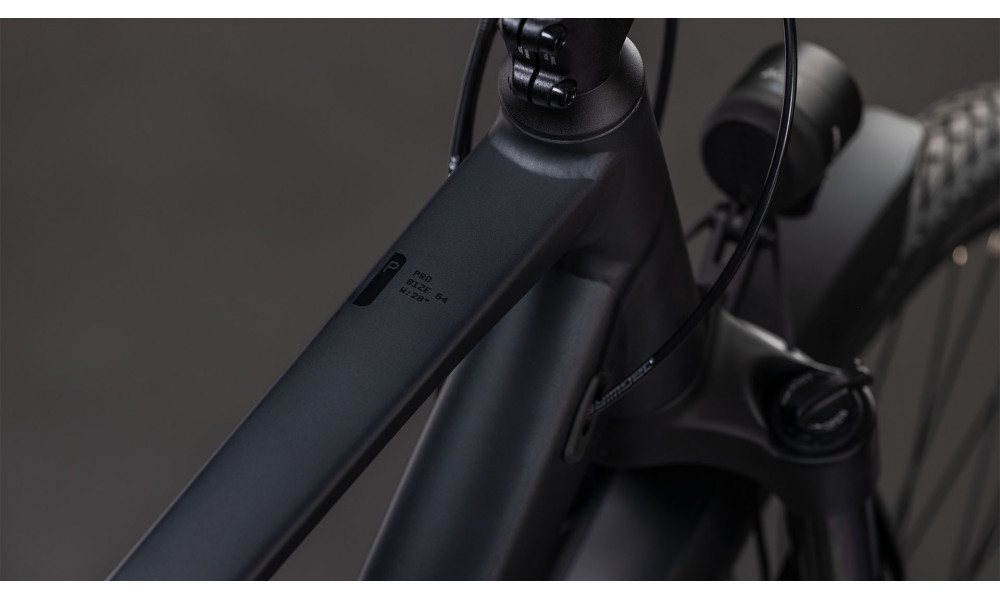 Dviratis Cube Kathmandu Pro coal'n'black 2026 - 6