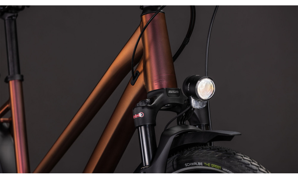 Dviratis Cube Kathmandu Pro Trapeze sunglow'n'prizm 2026 - 2