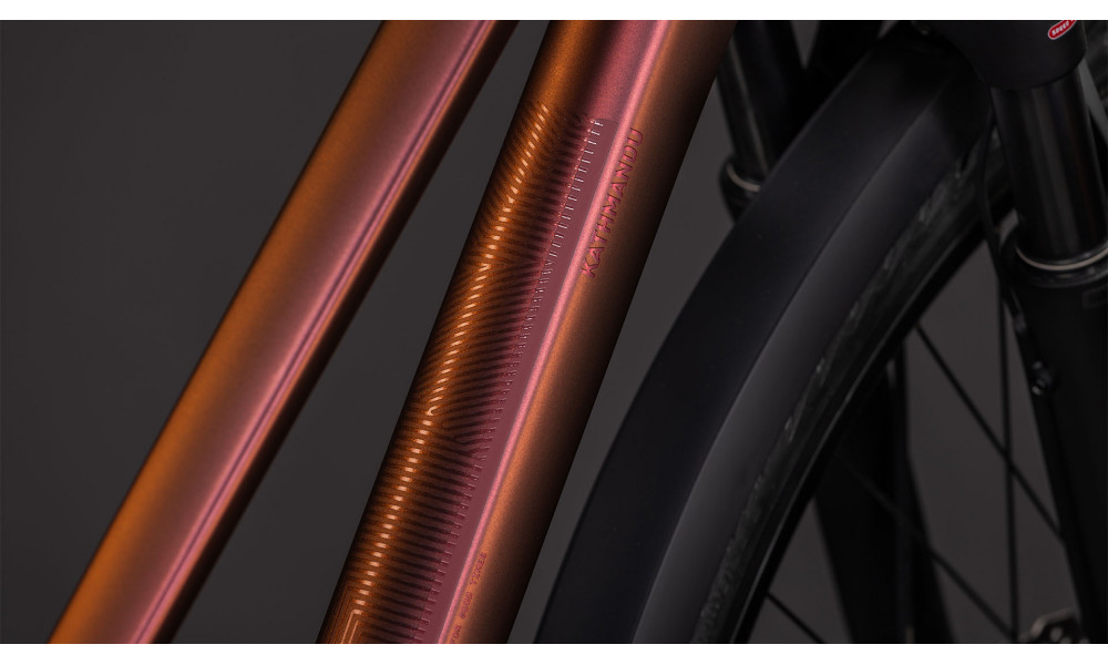 Dviratis Cube Kathmandu Pro Trapeze sunglow'n'prizm 2026 - 5