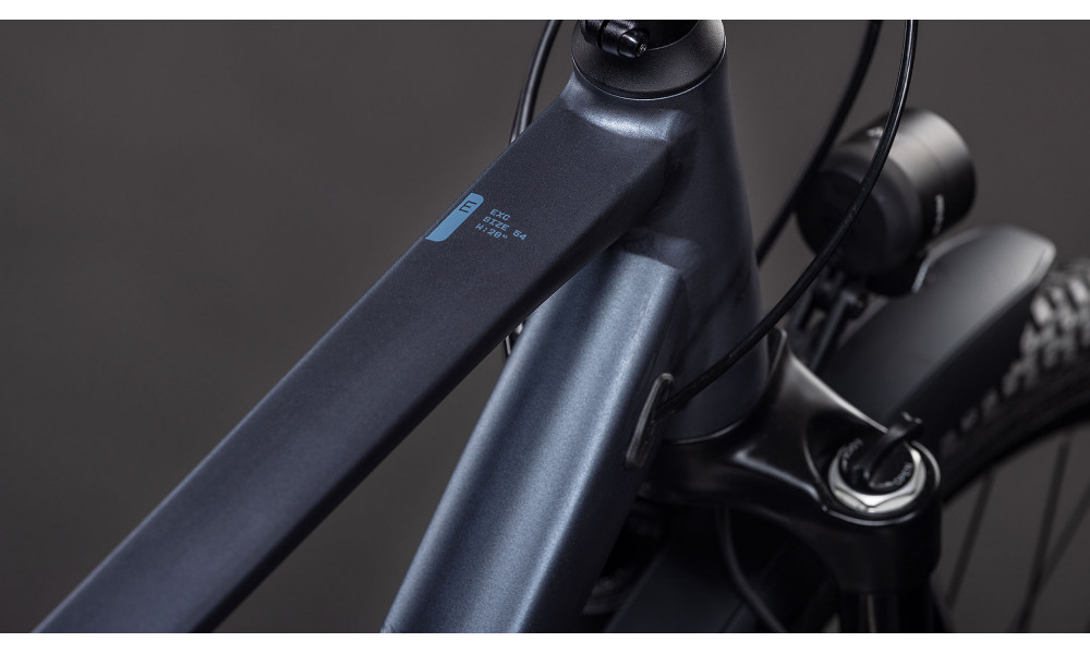 Dviratis Cube Kathmandu EXC metallicgrey'n'chrome 2026 - 6