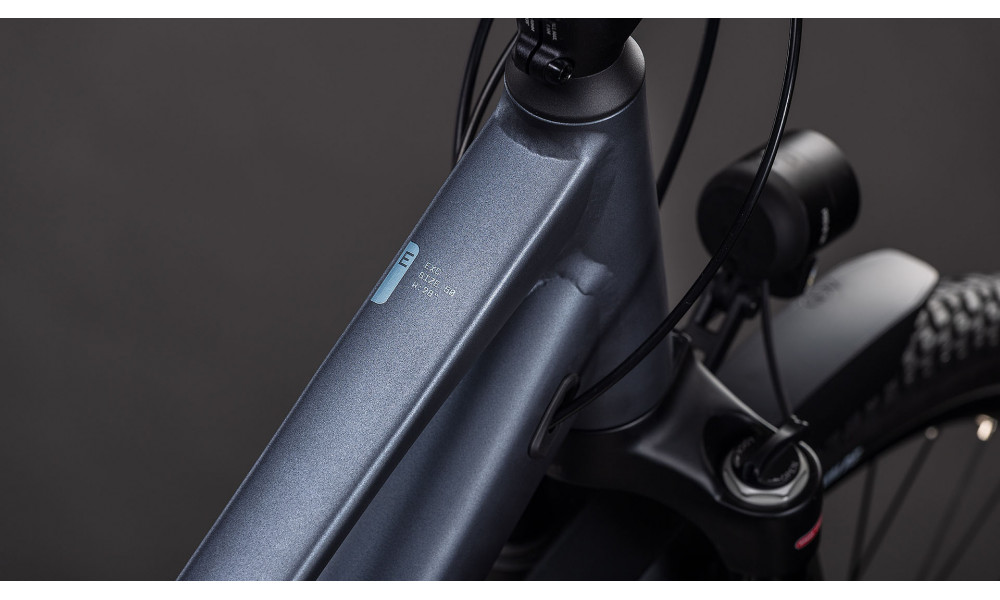 Dviratis Cube Kathmandu EXC Trapeze metallicgrey'n'chrome 2026 - 6