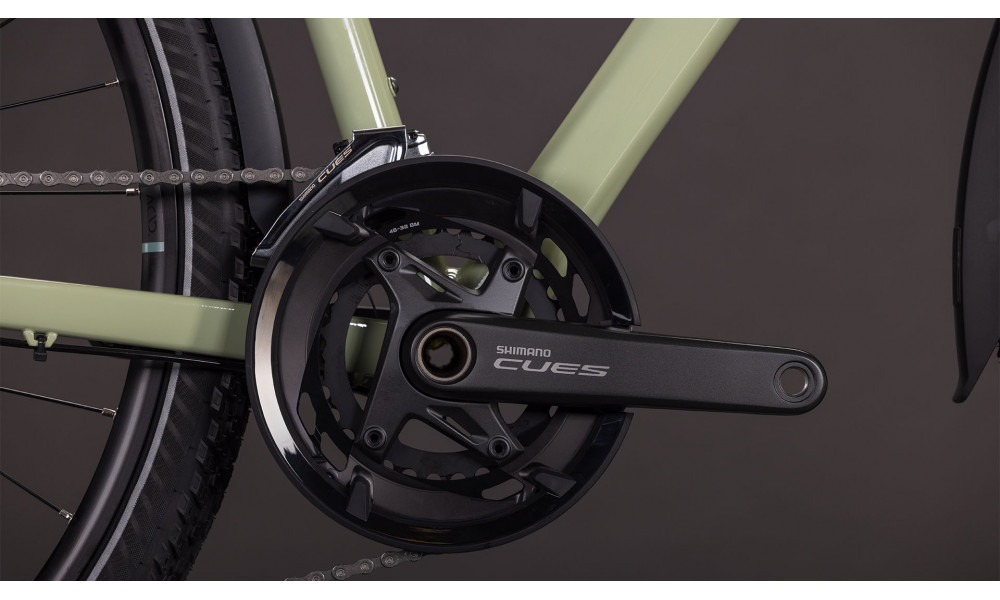 Dviratis Cube Kathmandu EXC pea'n'grey 2026 - 3