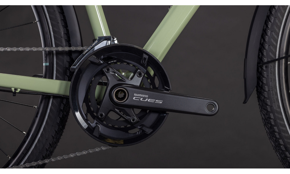 Dviratis Cube Kathmandu EXC Trapeze pea'n'grey 2026 - 3