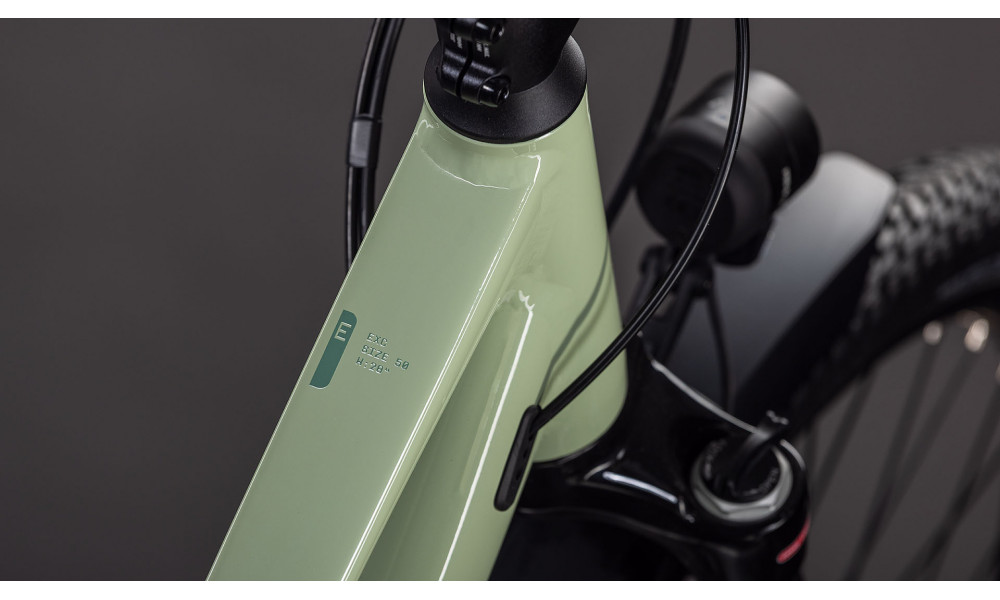 Dviratis Cube Kathmandu EXC Trapeze pea'n'grey 2026 - 5