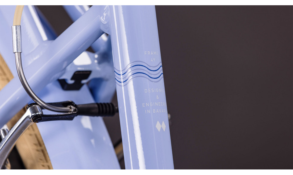 Dviratis Cube Aruba Easy Entry blueblossom'n'creme 2026 - 3