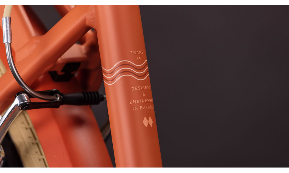 Dviratis Cube Aruba Easy Entry papaya'n'creme 2026 - 3