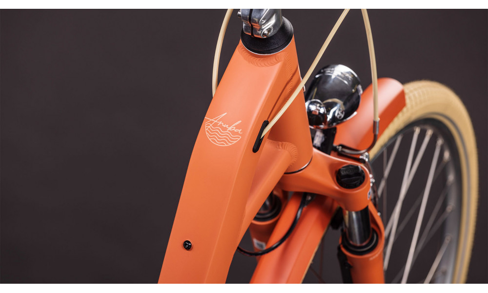 Dviratis Cube Aruba Easy Entry papaya'n'creme 2026 - 6