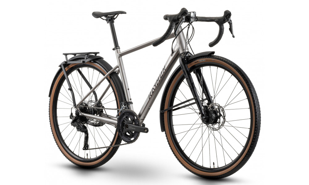 Dviratis Raymon Territ Pure Street 2026 dusty lilac-black - 2