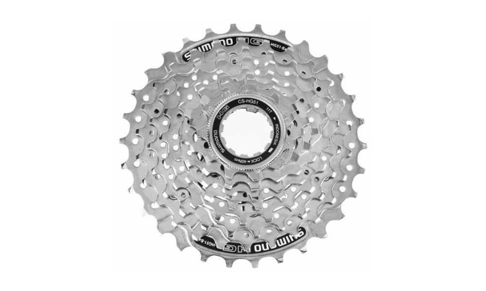 Galinis žvaigždžių blokas Shimano ALIVIO CS-HG51 8-speed 