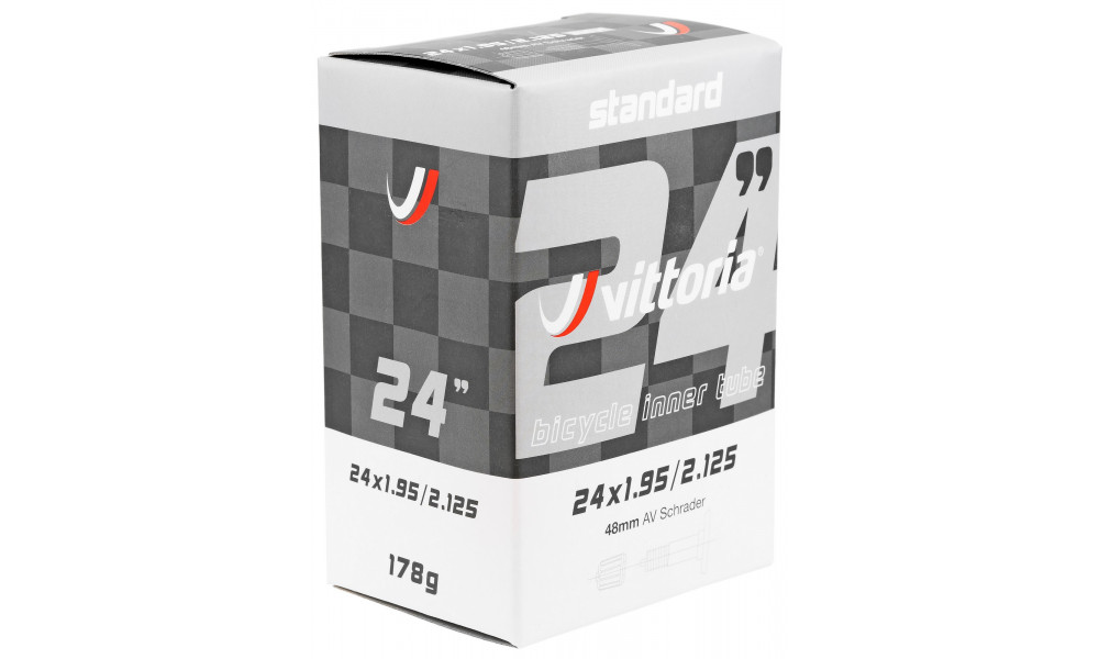 Kamera 24" Vittoria Standard AV 48mm (24x1.95/2.125 - 50/54-507) - 3