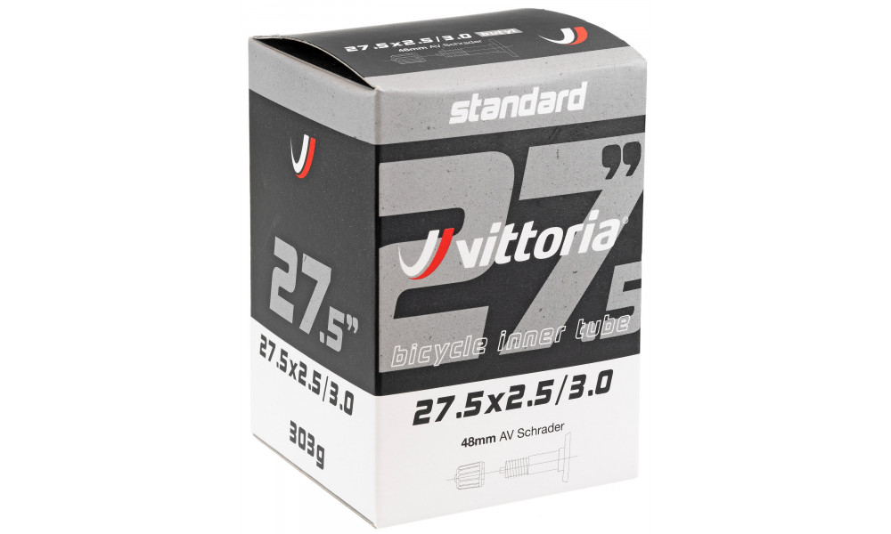 Kamera 27.5" Vittoria Standard AV 48mm (27.5x2.50/3.0 - 62/75-584) - 3