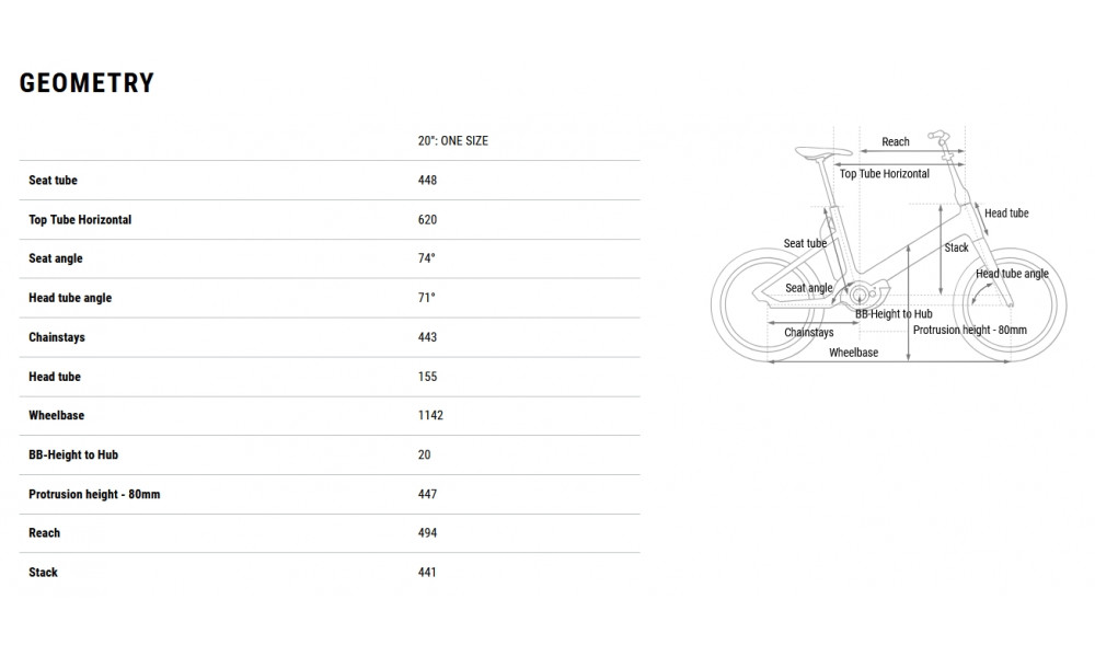 Elektrinis dviratis Cube Fold Hybrid 545 20 pea'n'reflex 2026 - 8