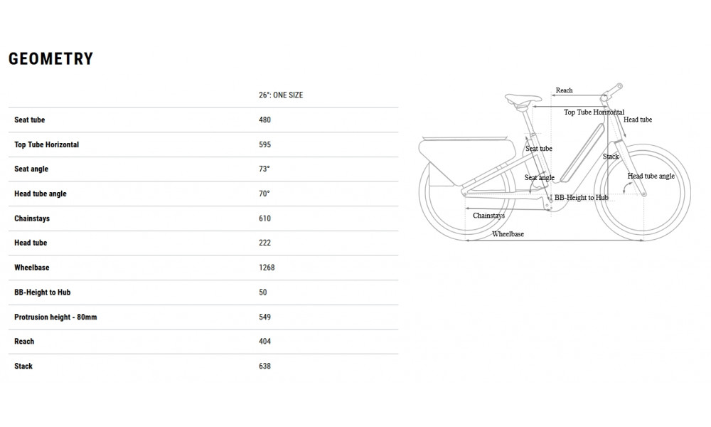 Elektrinis dviratis Cube Longtail Hybrid Comfort 800 haze'n'reflex 2026 - 9