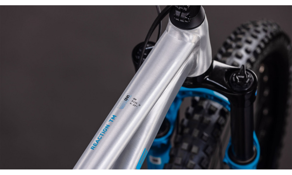 Dviratis Cube Reaction TM ONE 27.5 rawmetal'n'blue 2026 - 9