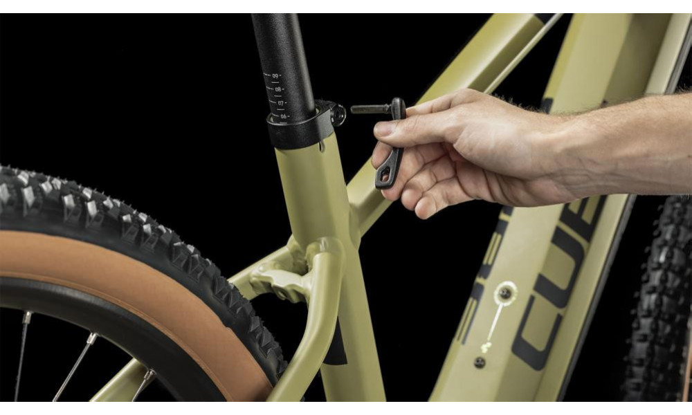 Elektrinis dviratis Cube Reaction Hybrid Race 625 29 olive'n'green - 3