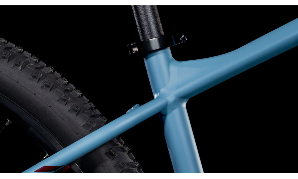 Dviratis Cube Attention SLX 27.5 pidgeonblue'n'rubyred 2025 - 5