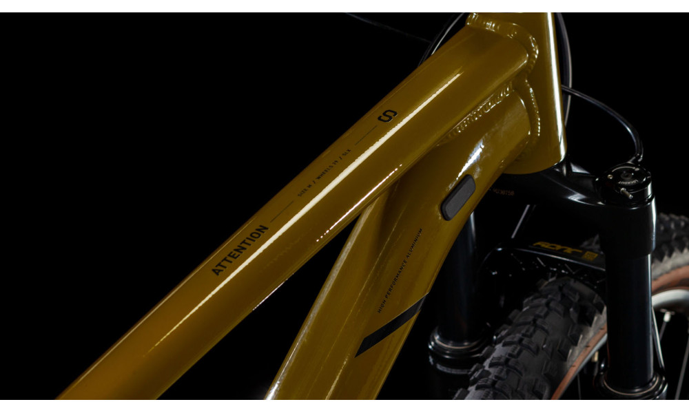 Dviratis Cube Attention SLX 27.5 willowgreen'n'black 2025 - 2