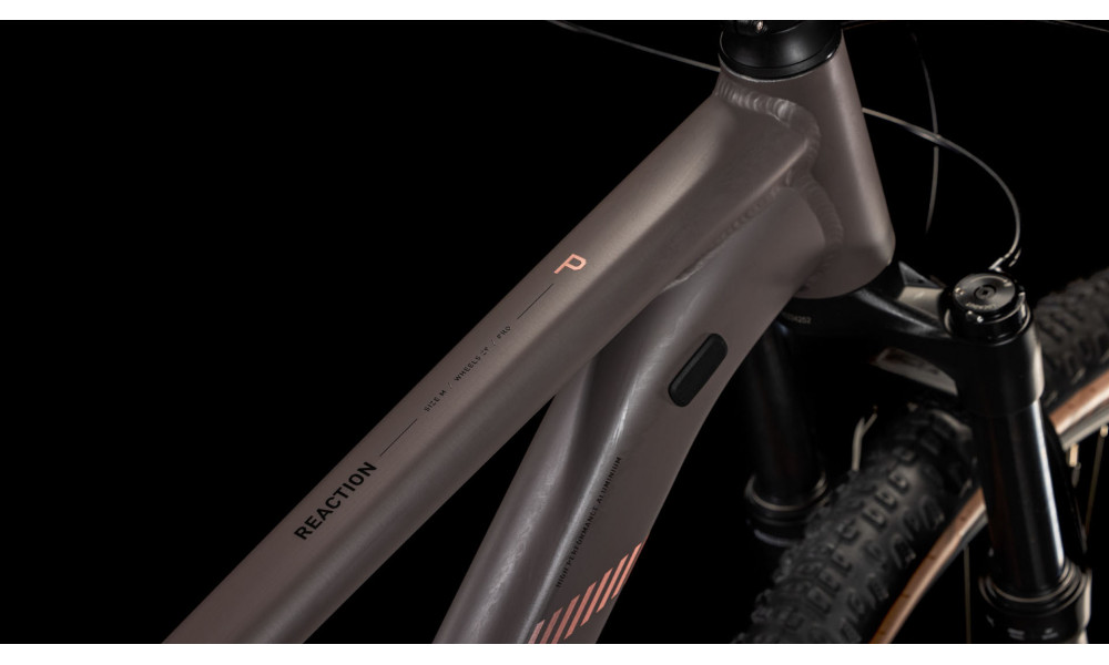 Dviratis Cube Reaction Pro 27.5 cedar'n'blush 2025 - 2