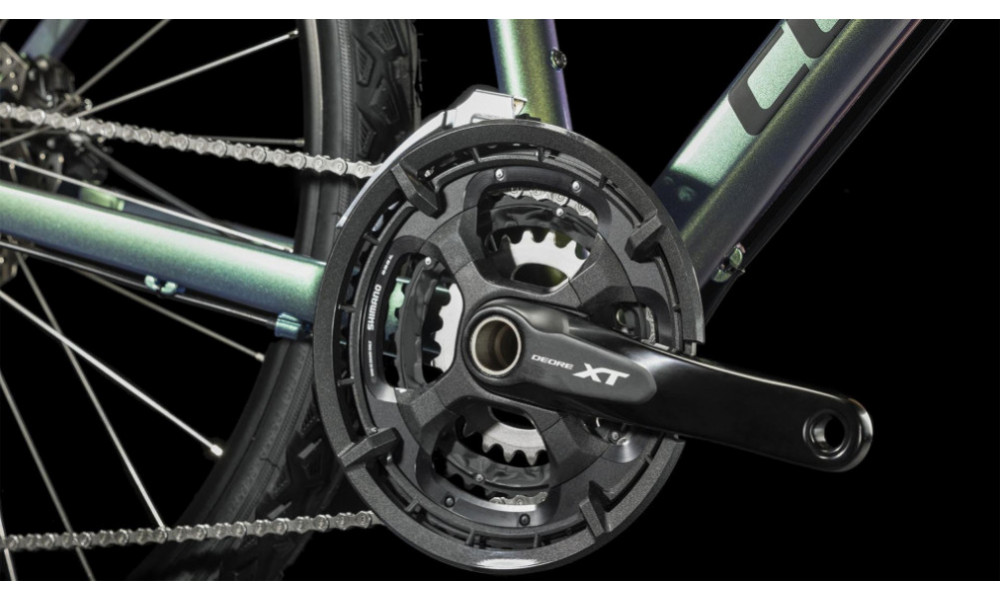 Dviratis Cube Nature EXC verde'n'black - 8