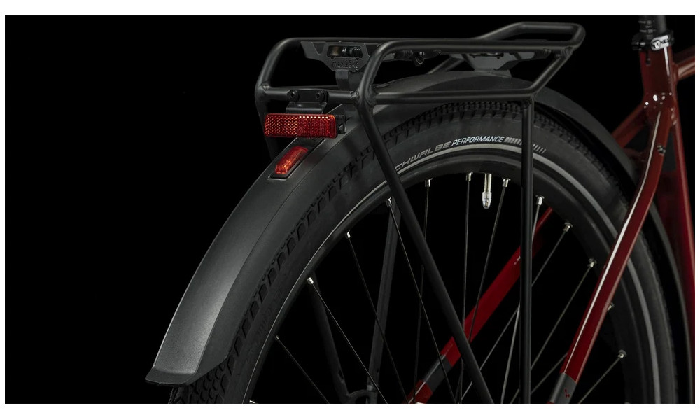 Dviratis Cube Travel mirrorred'n'black - 12