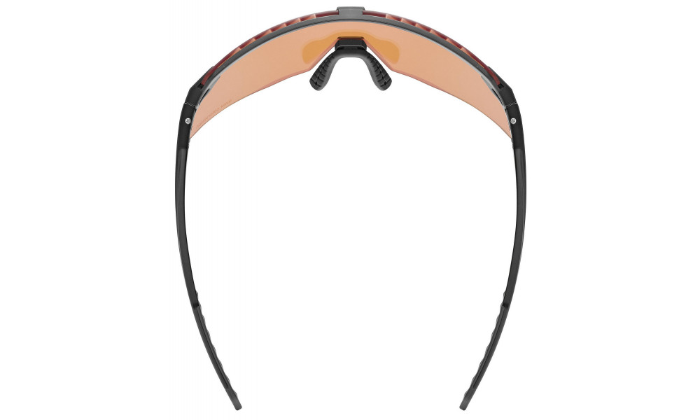 Akiniai Uvex pace stage CV black matt / mirror blue - 5