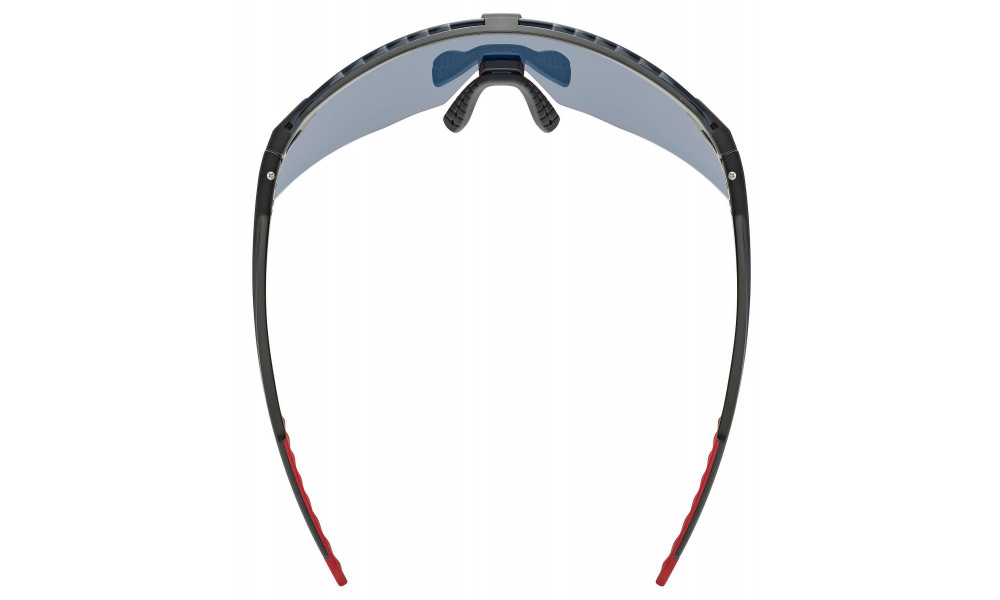 Akiniai Uvex pace stage black matt / mirror red - 5