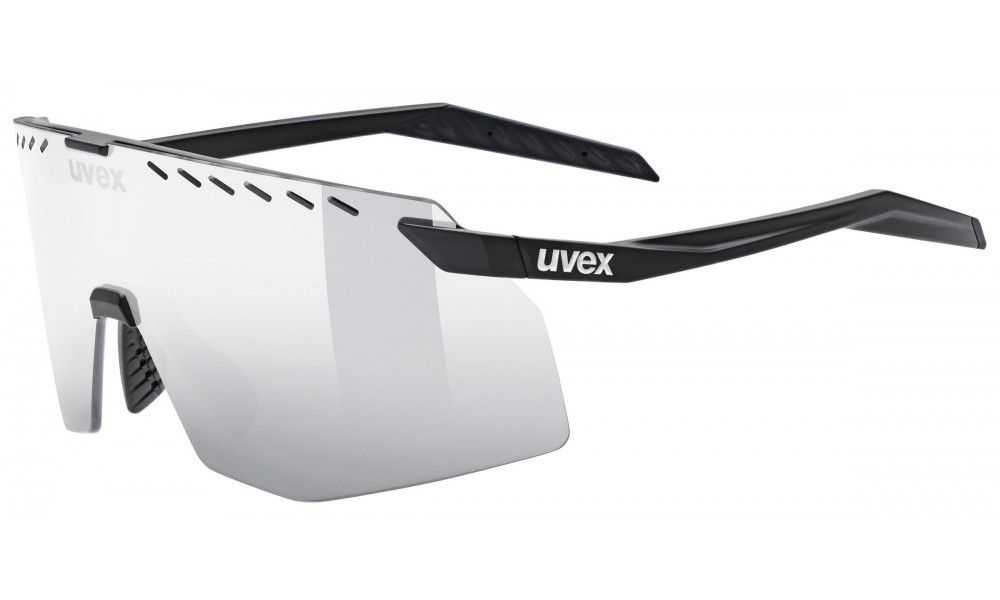 Akiniai Uvex pace stage black matt / mirror silver - 1