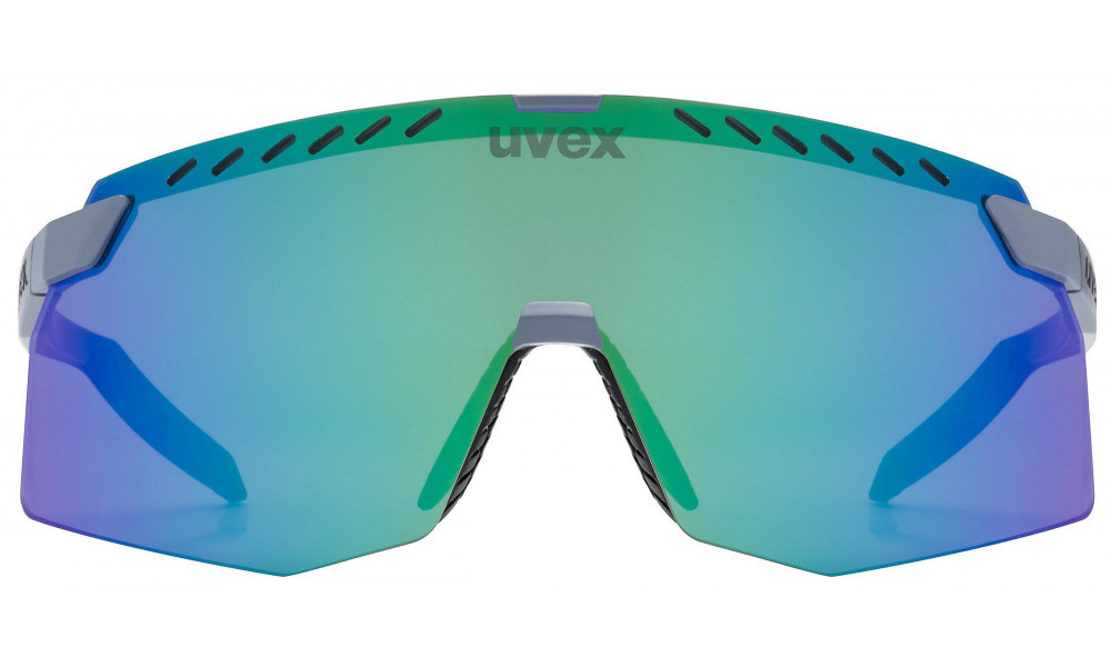 Akiniai Uvex pace stage grey matt / mirror green - 3