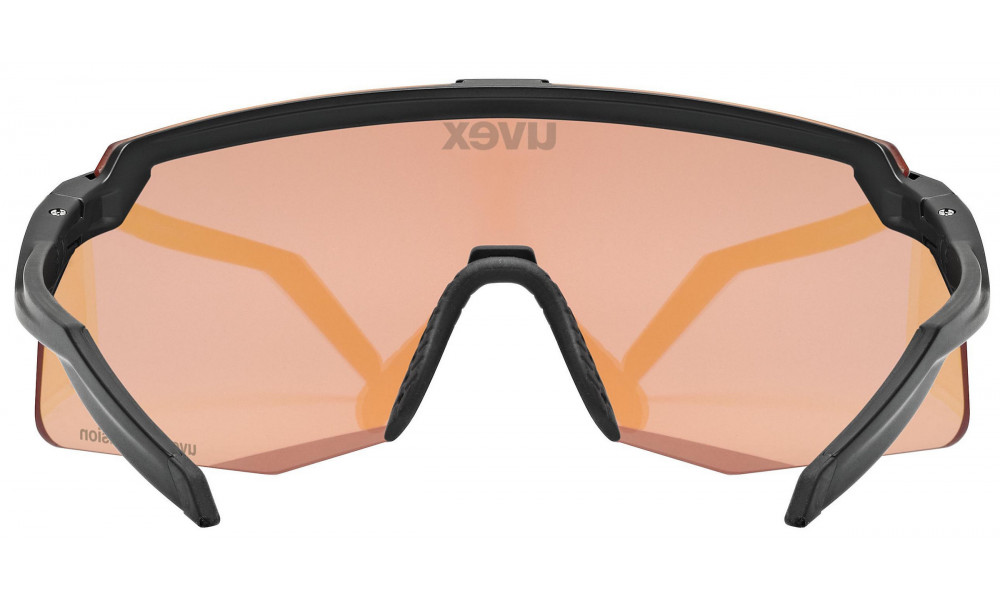 Akiniai Uvex pace stage s CV black matt / mirror blue - 4