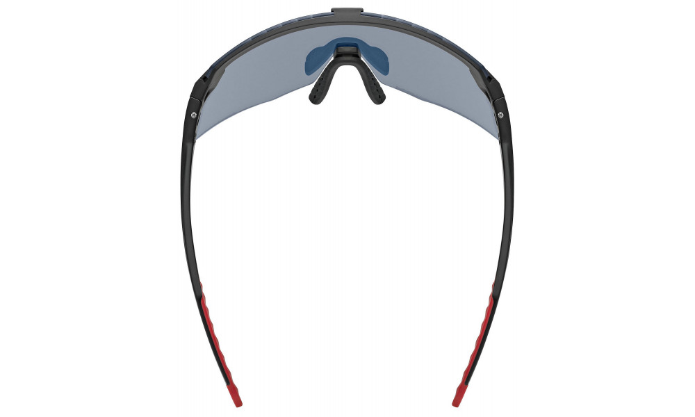 Akiniai Uvex pace stage s black matt / mirror red - 5