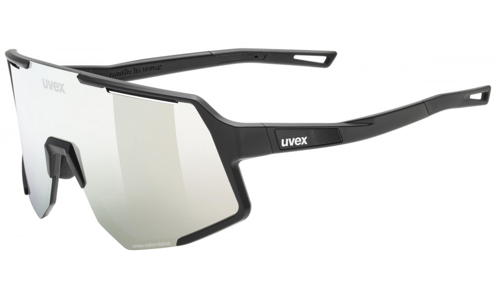 Akiniai Uvex sequenze CV black matt / mirror silver - 1
