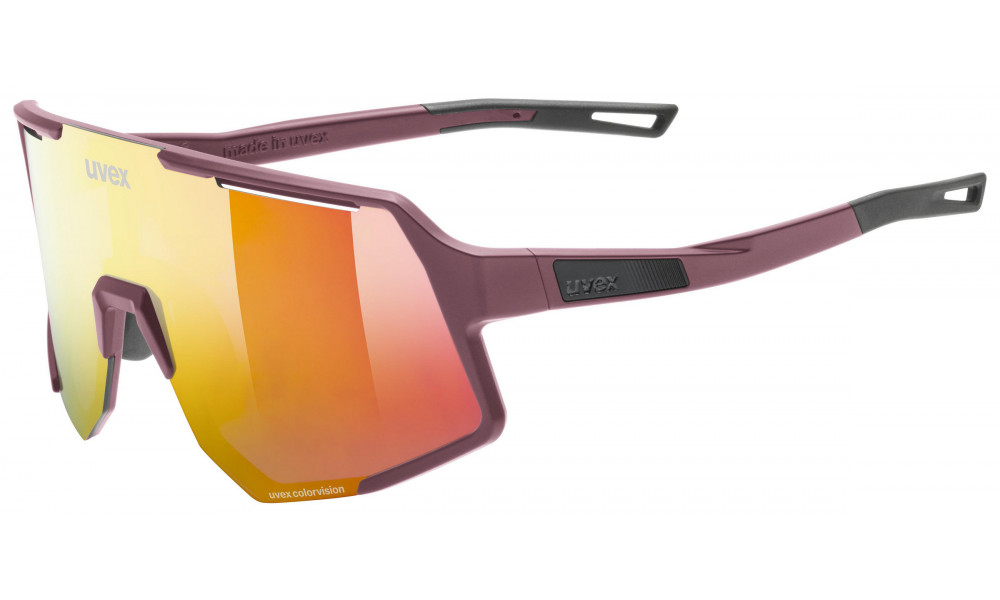 Akiniai Uvex sequenze CV burgundy matt / mirror red - 1