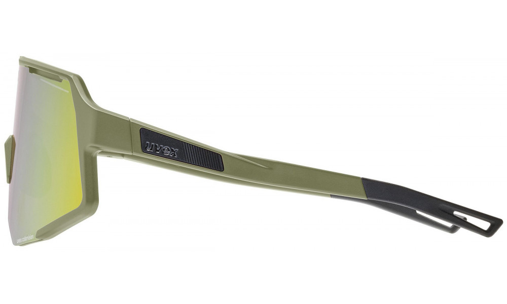 Akiniai Uvex sequenze CV olive matt / mirror yellow - 2