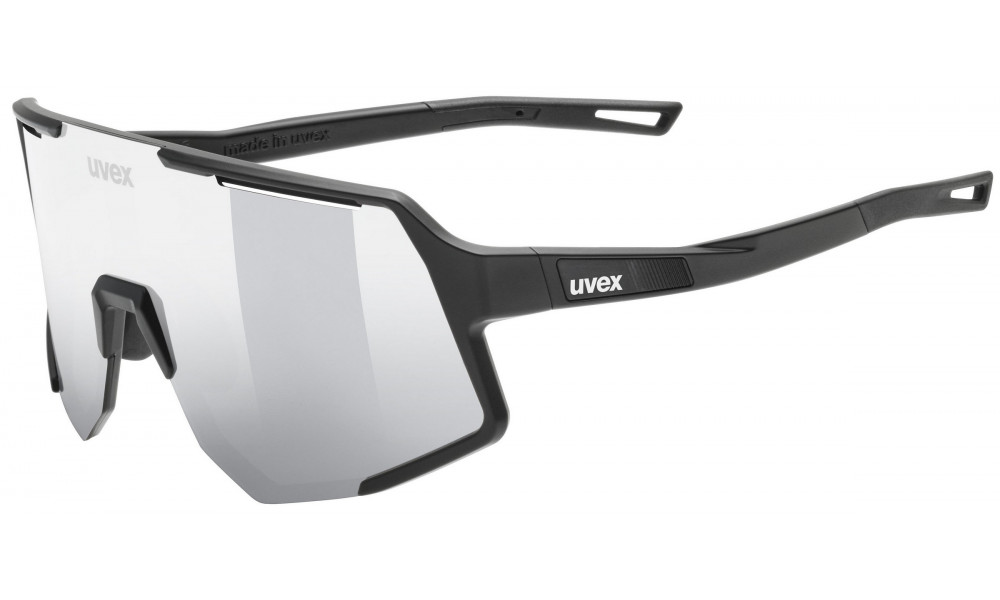Akiniai Uvex sequenze black matt / mirror silver - 1